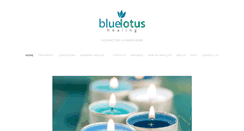 Desktop Screenshot of bluelotushealingcentre.com